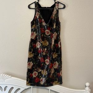 Marc New York sequin floral dress